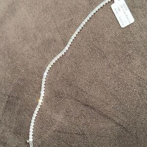 Elegant White Gold 14K Lab Diamond Bracelet